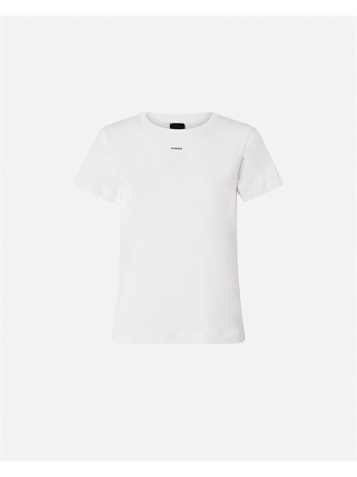 T-shirt stampa logo PINKO | 100373A2RE/Z04